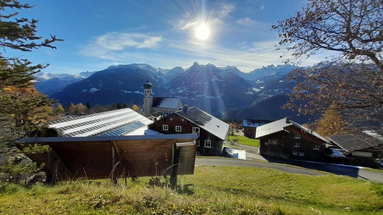 Ferienwohnung Haus Marija Bartholomäberg Exterior foto