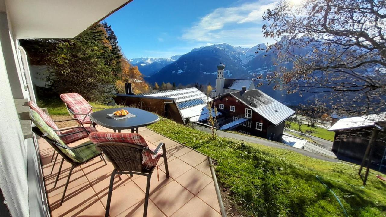 Ferienwohnung Haus Marija Bartholomäberg Exterior foto